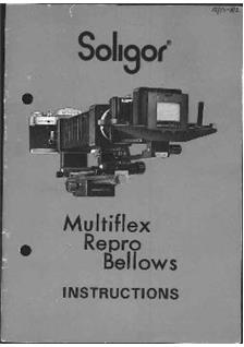 Soligor Bellows manual. Camera Instructions.